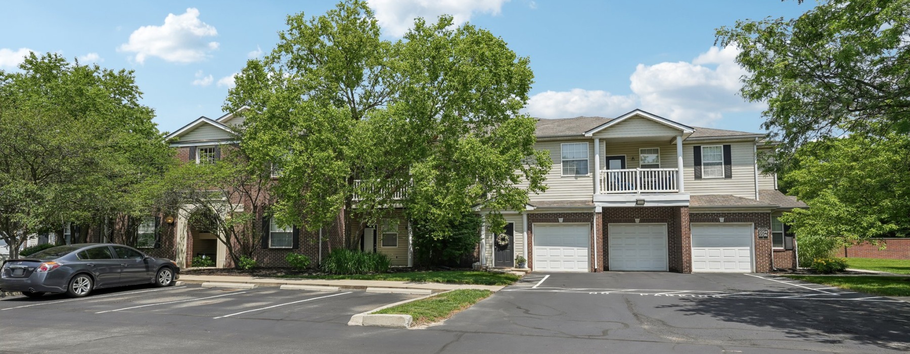 Apartment building exterior